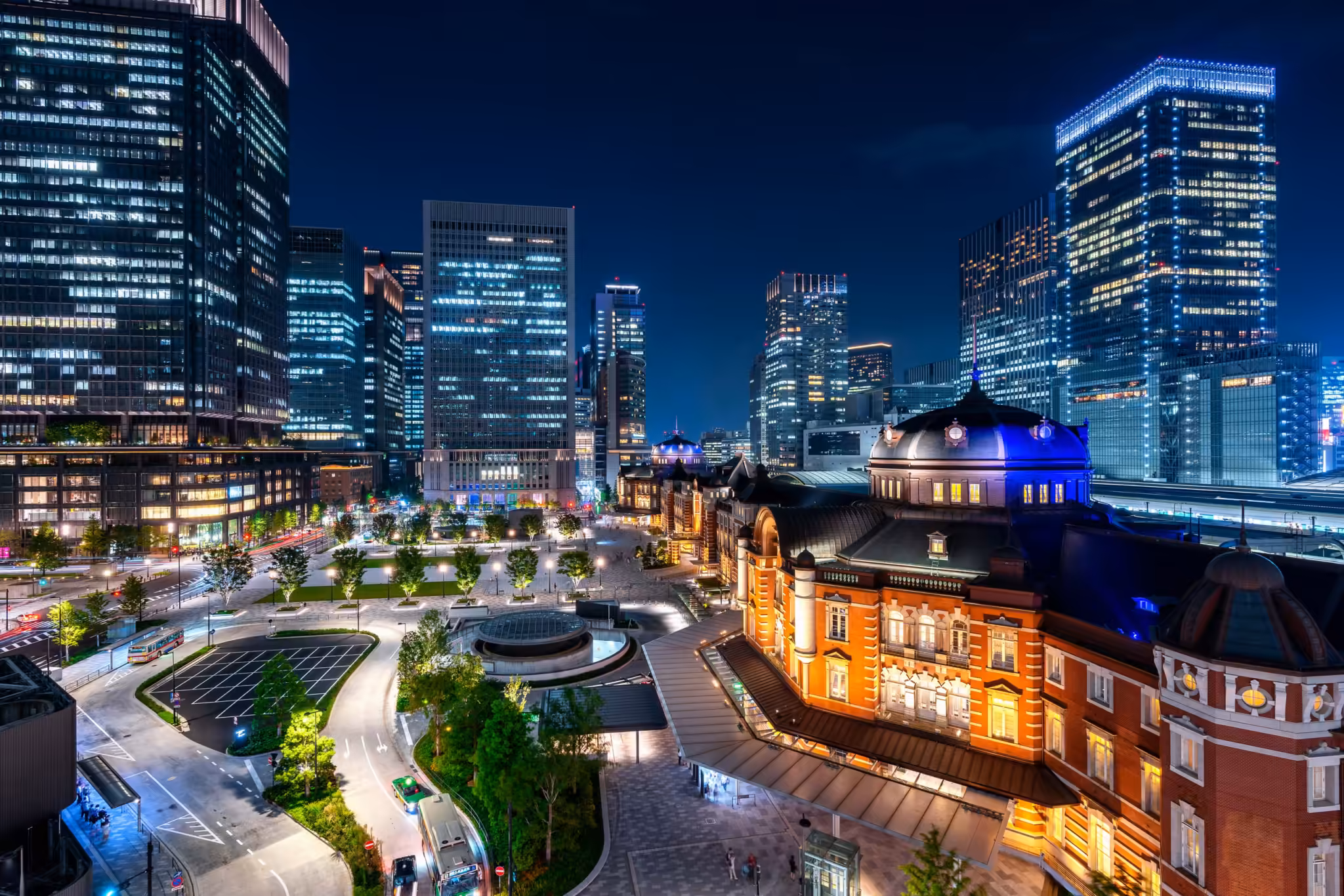 Tokyo, after the last train.