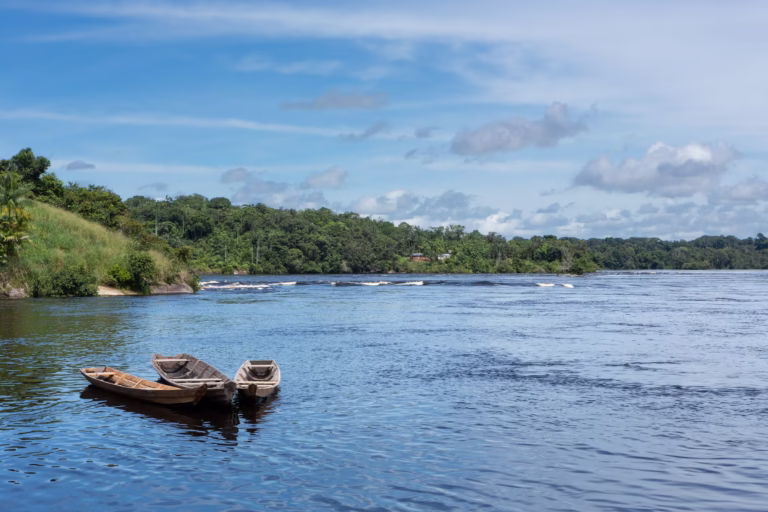 Rio Amazonas próximo a São Gabriel da Cachoeira, Brasil