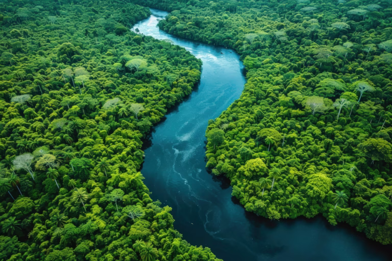 Czarnowodne rzeki Amazonii, Brazylia