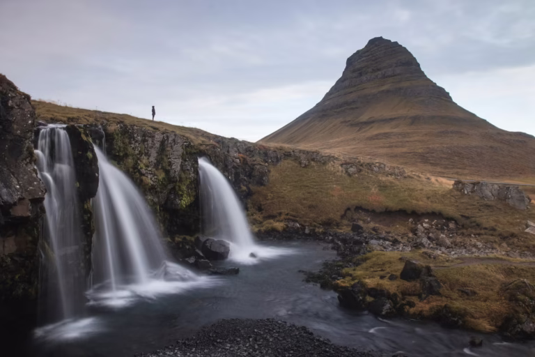 Kirkjufell di Semenanjung Snæfellsnes, Islandia