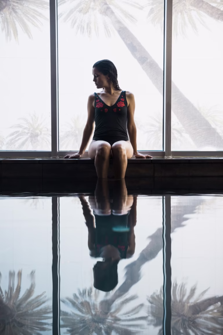 Ontspannen spa-omgeving
